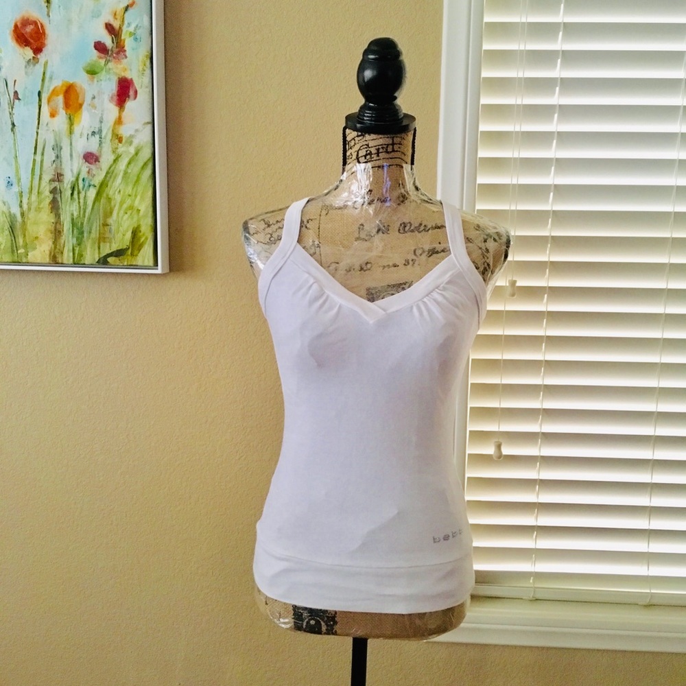 Bebe Racerback tops